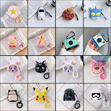 适用supreme联名x obc耳机套sk12蓝牙透明保护软壳k12防摔盒子女