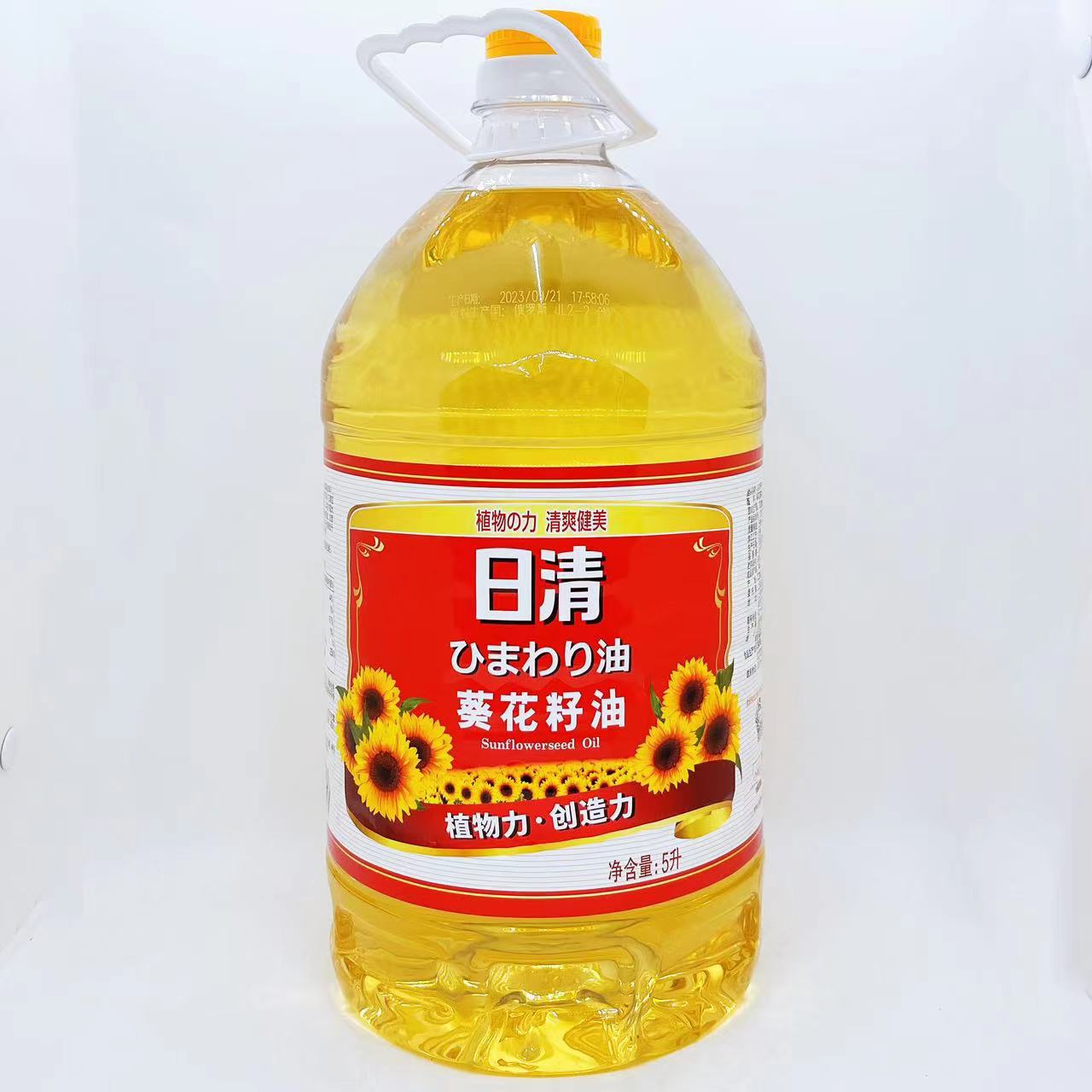 日清葵花籽油5l大瓶食用油植物油胶瓶苏州产-阿里巴巴