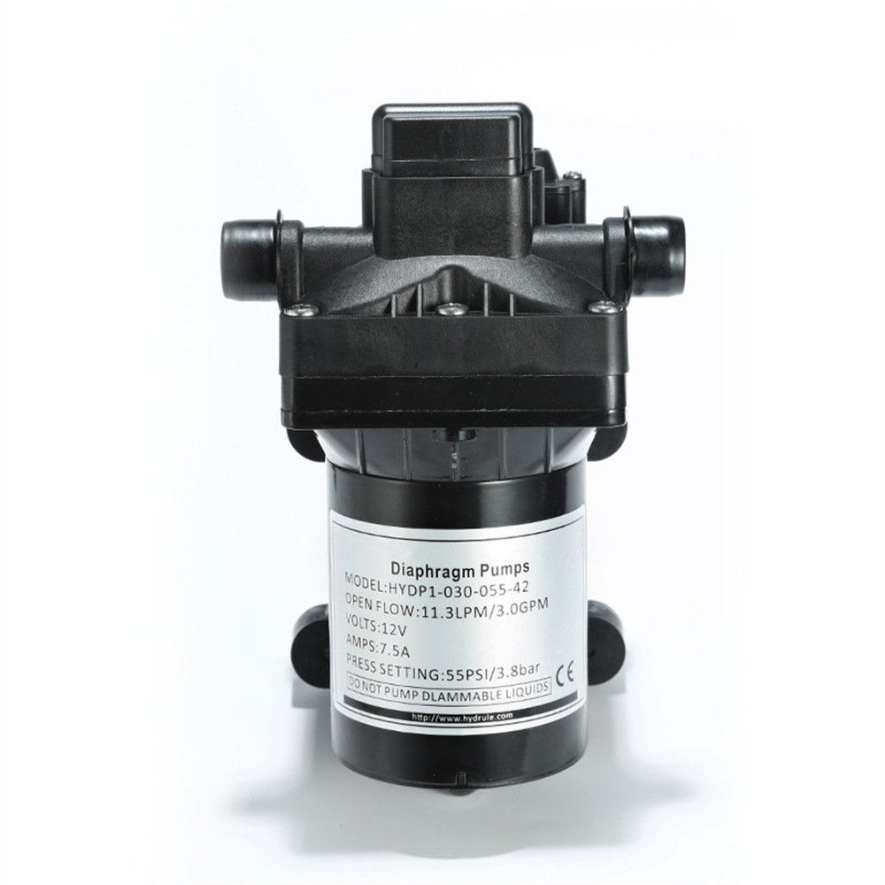 12v24v直流静音高压微型自吸隔膜泵户外房车游艇淡水泵增压泵