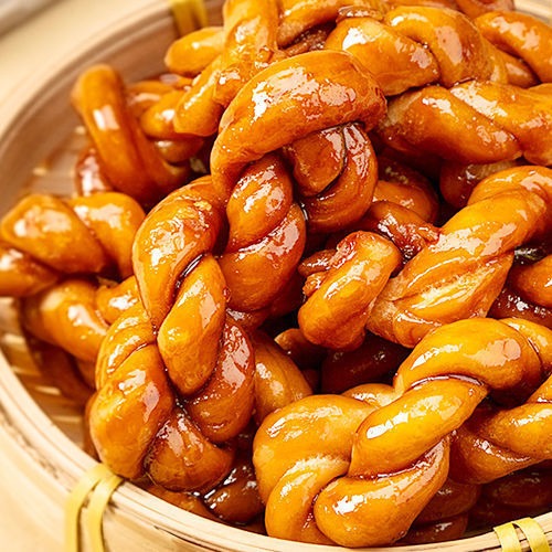 红糖麻花手工老式糕点桶装杭州义乌天津特产麻花小吃零食