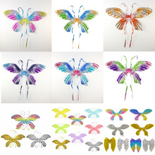 维密可爱儿童造型天使蝴蝶翅膀装饰铝膜生日派对装饰铝箔异型气球