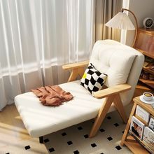 折叠沙发床两用小户型客厅家用简约午睡懒人沙发单人午休躺椅神器
