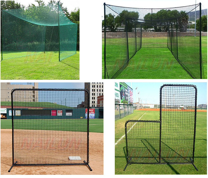 网球场棒球场聚乙烯pe球场围网顶网 尼龙隔离软网挡网防护网