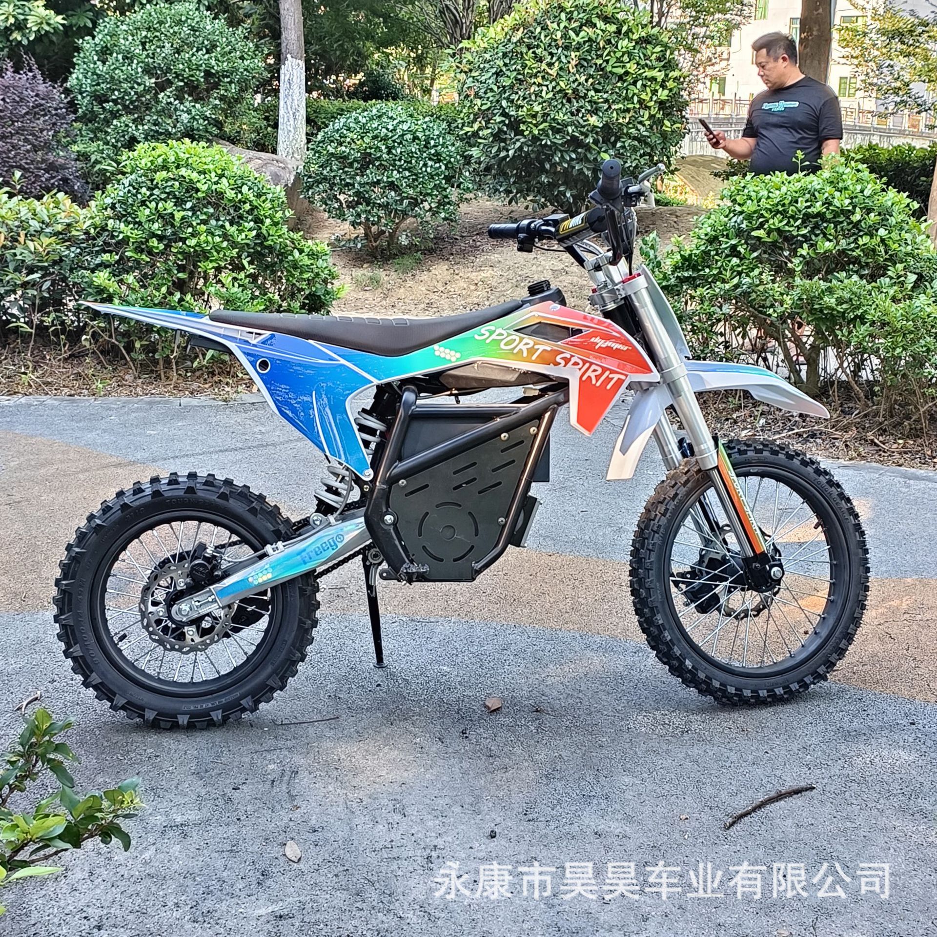 出口电动越野车3000w72v成人电动摩托车两轮越野车 electric bike