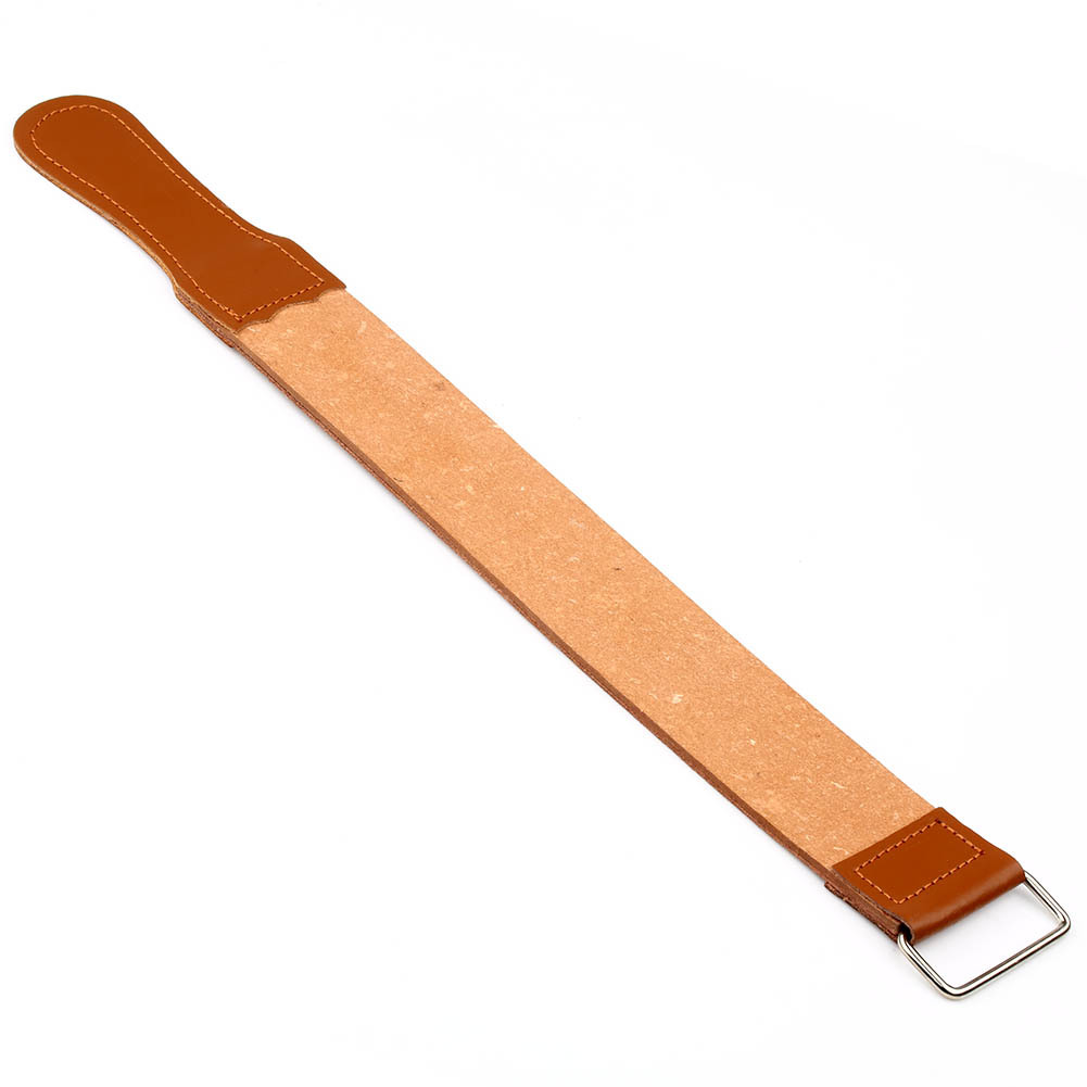 跨境荡刀布 450*50*5mm 手动剃须刀用磨刀布 双层牛皮磨刮刀皮带