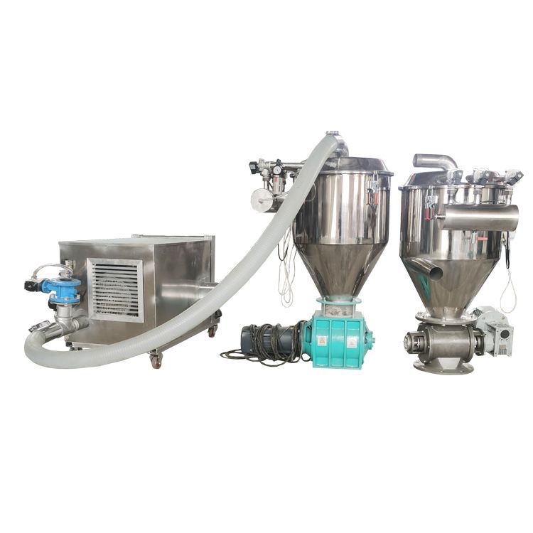 无尘全自动真空吸料机轻钙粉大吨位粉末上料机真空上料机