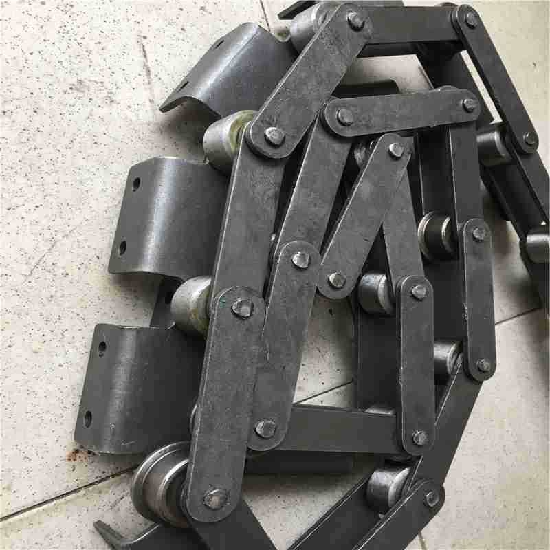 厂家直销p100节距链条链板线链条大节距链条75 125板链打包机链条