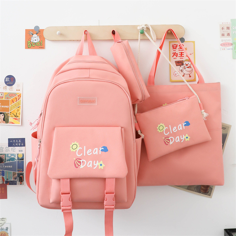 Mori Style Women's Large Capacity Backpack Korean Style High School Student Backpack Fashion Simple Handbag Fashion