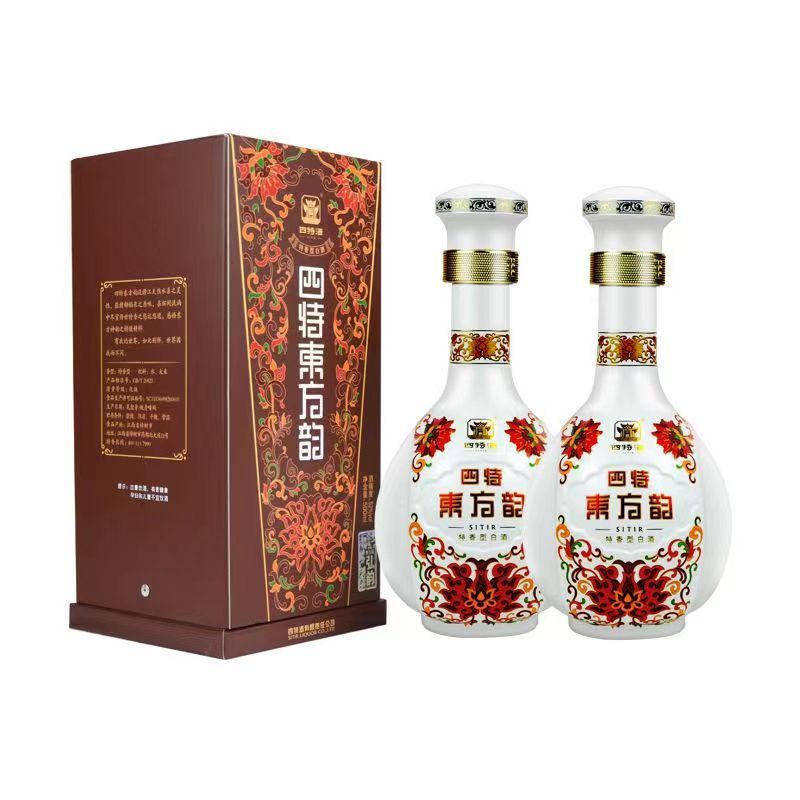 四特酒 四特东方韵弘韵 52度500ml*6瓶/整箱 特香型白酒 四特酒