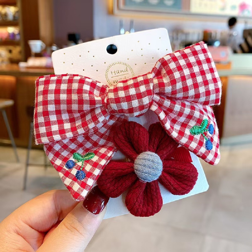 网红儿童发夹女童侧边刘海夹女宝宝头饰公主发饰碎发bb夹卡子发卡