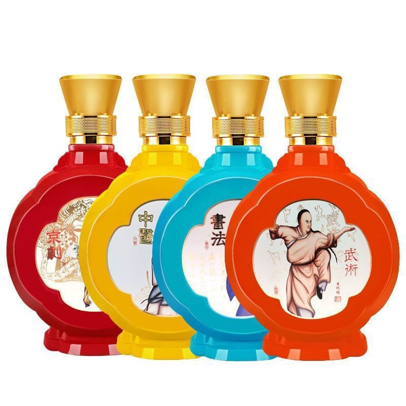 西凤珍酒优品 52度浓香型白酒礼盒装500ml*4浓香型白酒西凤酒国粹