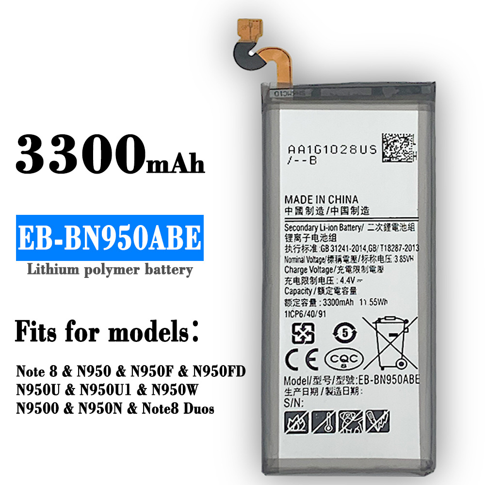 适用于samsung 三星 note 8 n9508手机eb-bn950abe全新内置电池