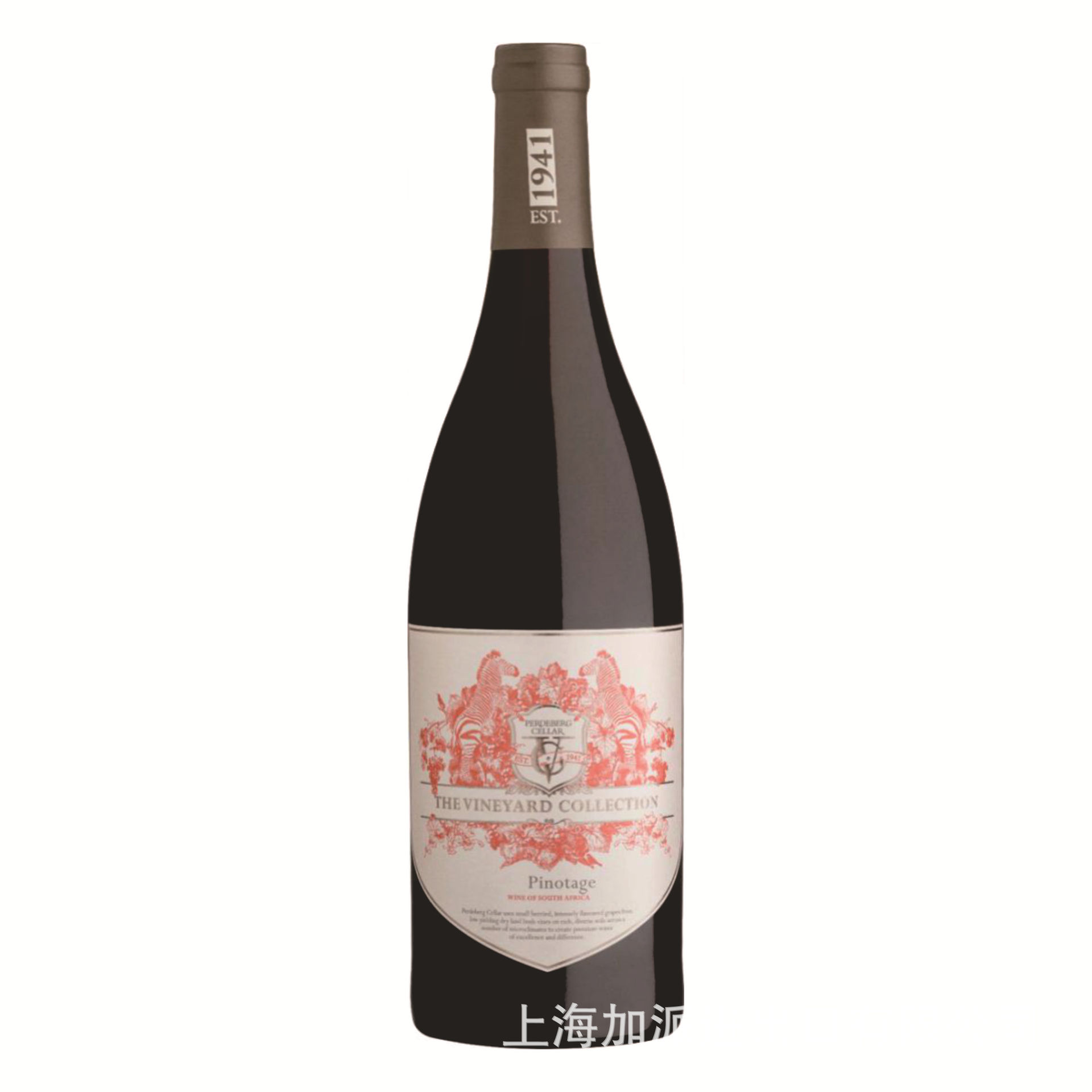 南非斑马庄园Perdeberg wine风土珍选皮诺塔吉干红葡萄酒pinotage