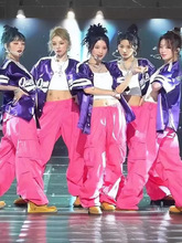 韩国女团gidle同款爵士舞韩舞蹈嘻哈JAZZ表演出打歌服套装KPOP台