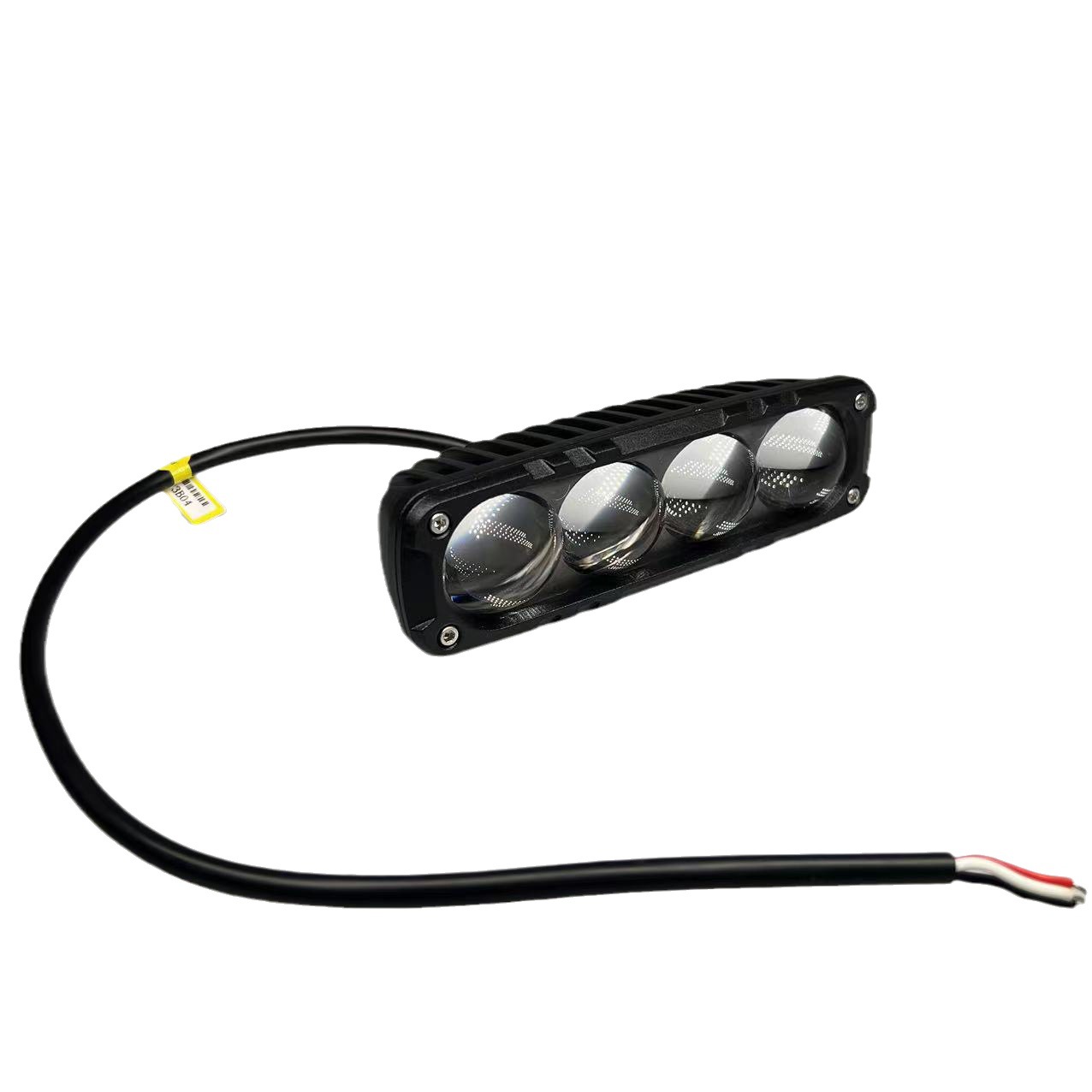 New External Super Bright Spotlight Four-Lens Work Light Yellow and White Two-Color Truck off-Road Vehicle LED Spotlight