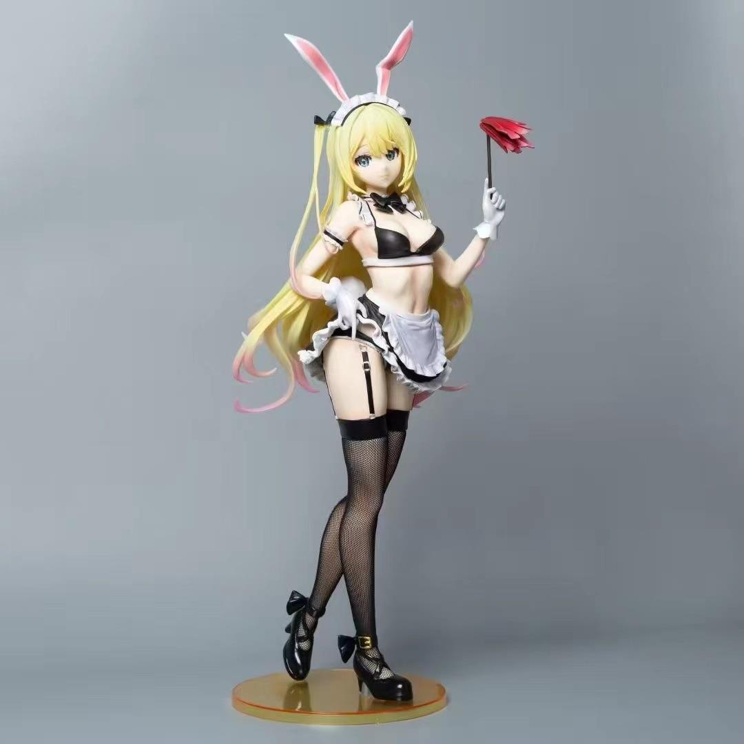 美少女 慎重勇者 艾露露 兔女郎 公仔摆件盒装手办模型-阿里巴巴