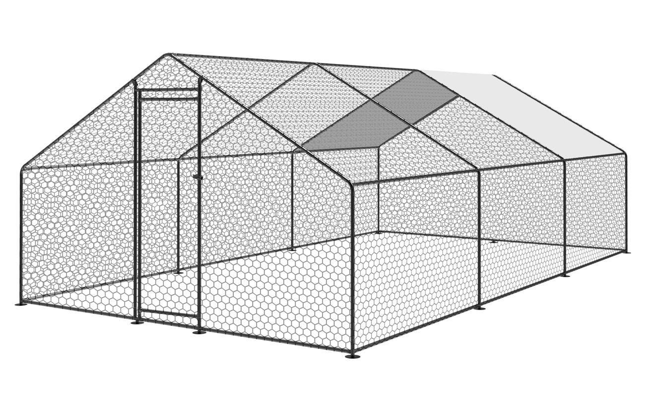 6x3x2m户外鸡棚家禽宠物笼子厂家直销养鸡笼鸡舍鸟笼鸽子笼养殖笼