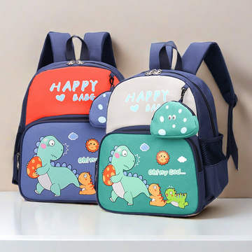 儿童书包男生一年级小学生背包可爱轻便幼儿园学前班大容量双肩包