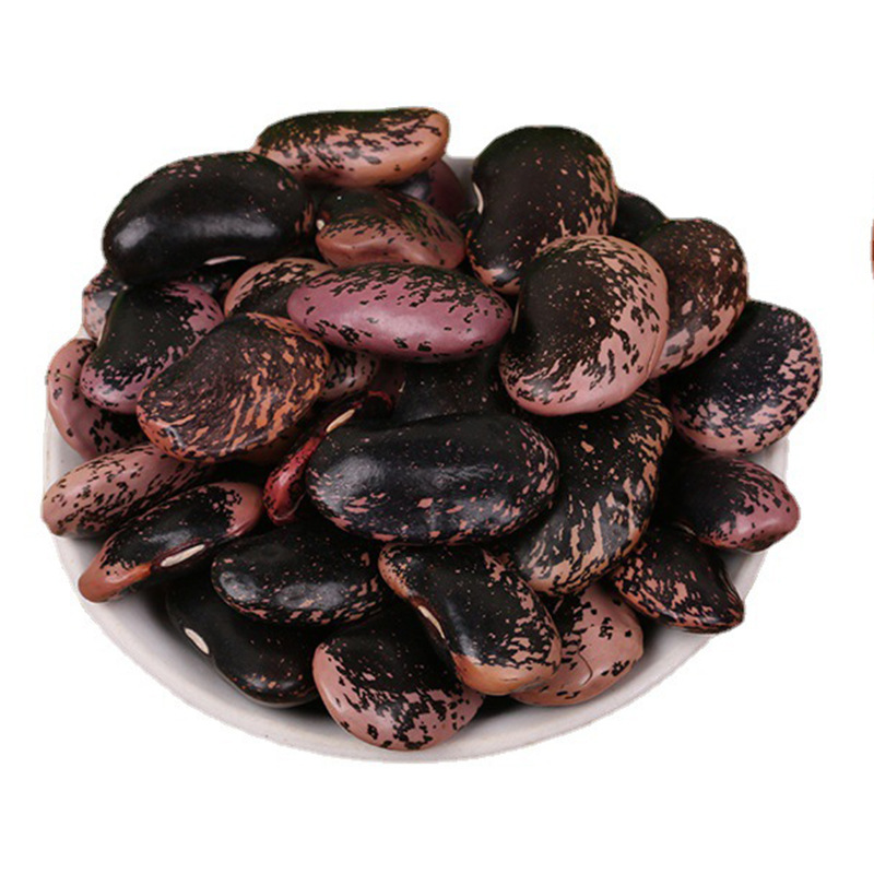 批发云南大黑花芸豆 农家自产大花黑芸豆牛眼豆 五谷杂粮袋装芸豆