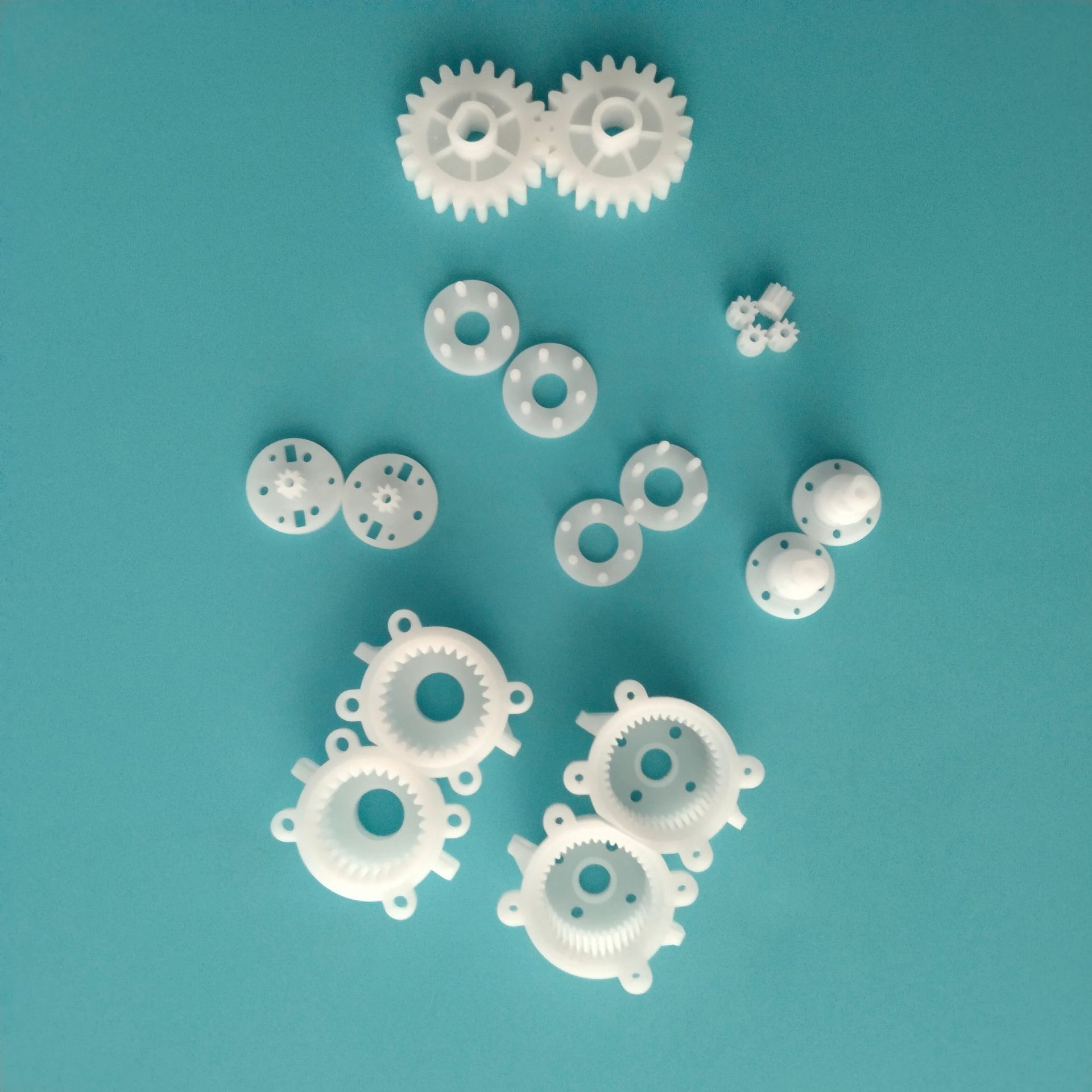 塑胶齿轮箱 智能垃圾桶牙箱 齿轮箱定制 塑胶齿轮箱