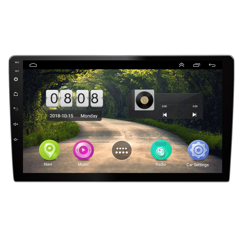 Android Large Screen Car Machine 9-Inch 10-Inch All-in-One Navigation Machine Bluetooth Wireless Carplay Reversing Image Vehicle Navigation