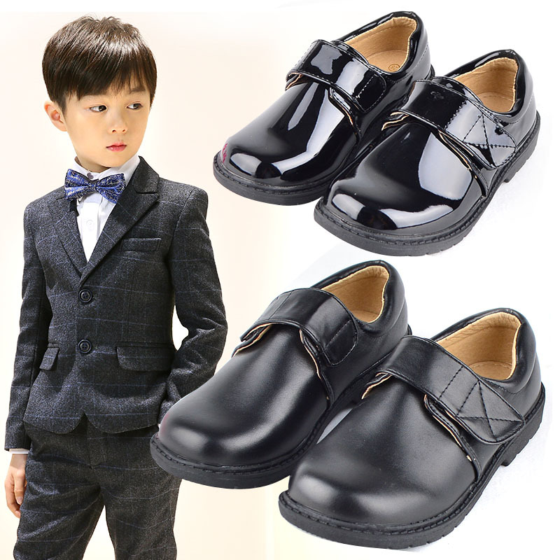 儿童男士皮鞋夏童装皮鞋小学生校园礼仪演出鞋青少年中大儿童单鞋