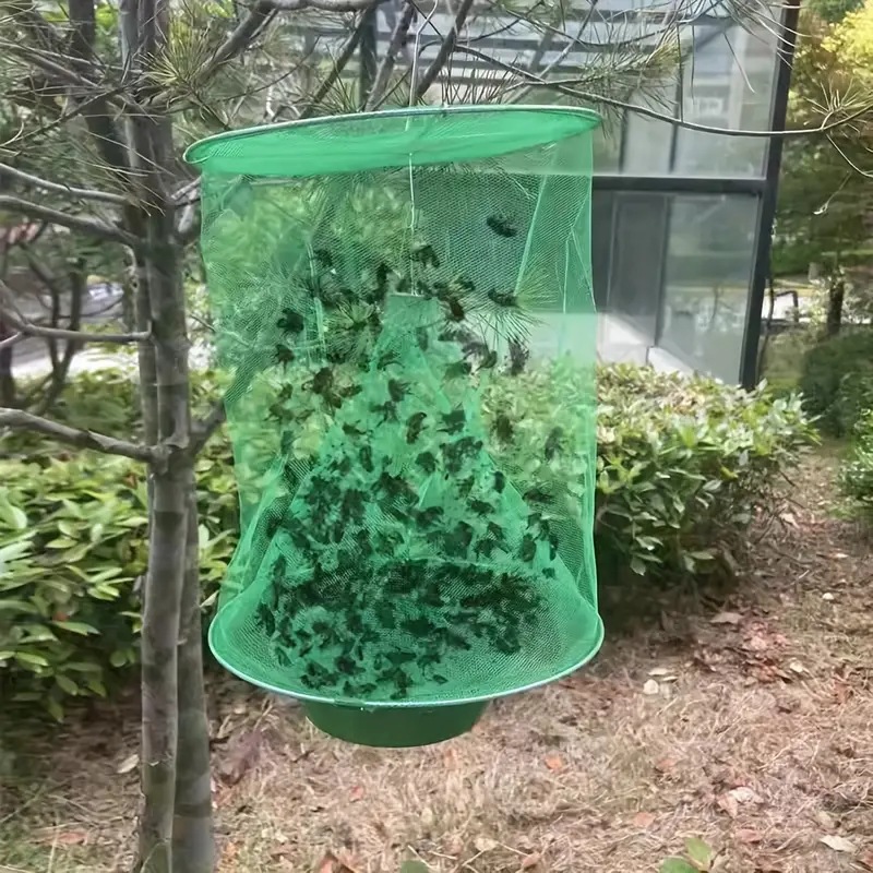 捕蝇器捕蝇笼绿色苍蝇笼-阿里巴巴