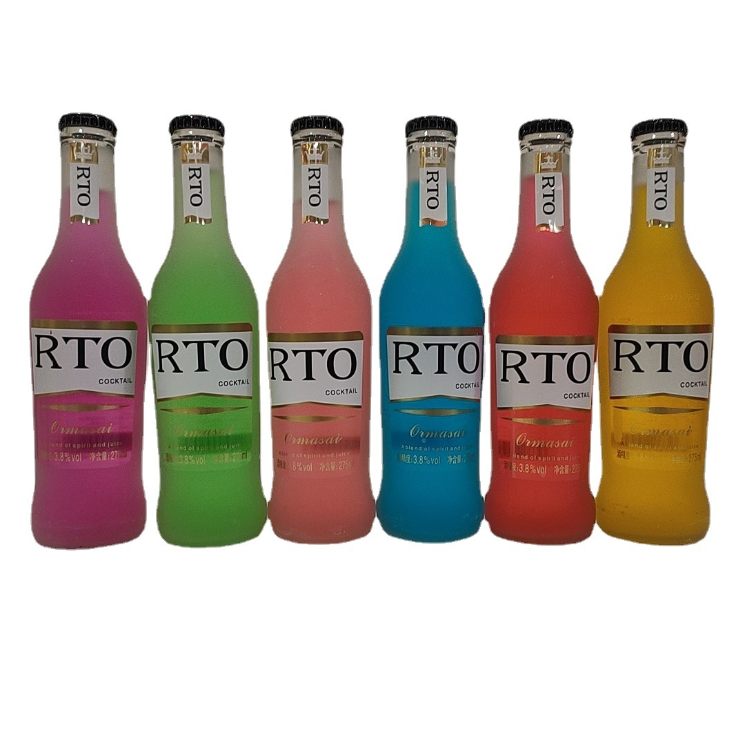 洋酒 rto鸡尾酒 275ml*24瓶自助餐厅夜场ktv酒吧洋酒3.8度洋酒