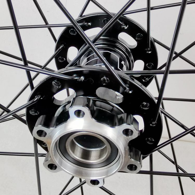 自行车轮山地轮组26/27.5/29寸铝合金培林轴承hg12速快拆桶轴六爪
