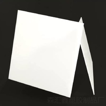 瓷白色亚克力板不透光奶白有机玻璃隔板灯白色透光塑料板