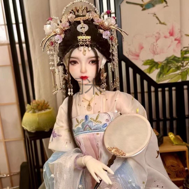 lm国潮可爱巴比娃娃公主洋娃娃女孩可换装萝莉套装盲盒送女生节日