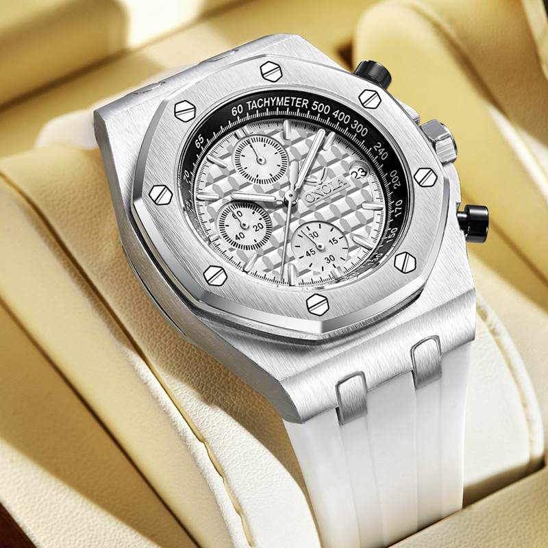 0成交2.5万个onola跨境爆款手表男防水钢带经典名表时尚个性潮流