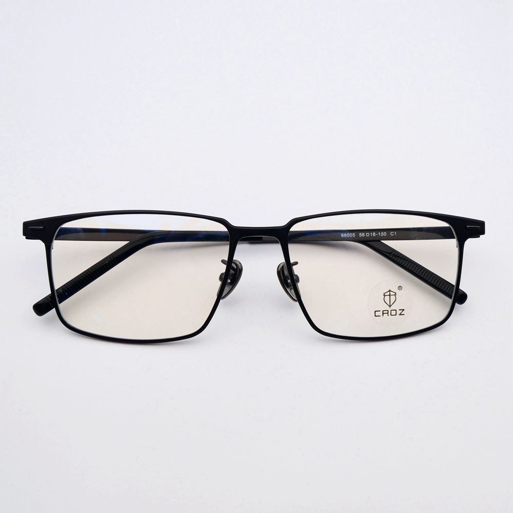 66005近视眼镜框半框男纯钛板架近视镜散光变色老花大框大脸胖