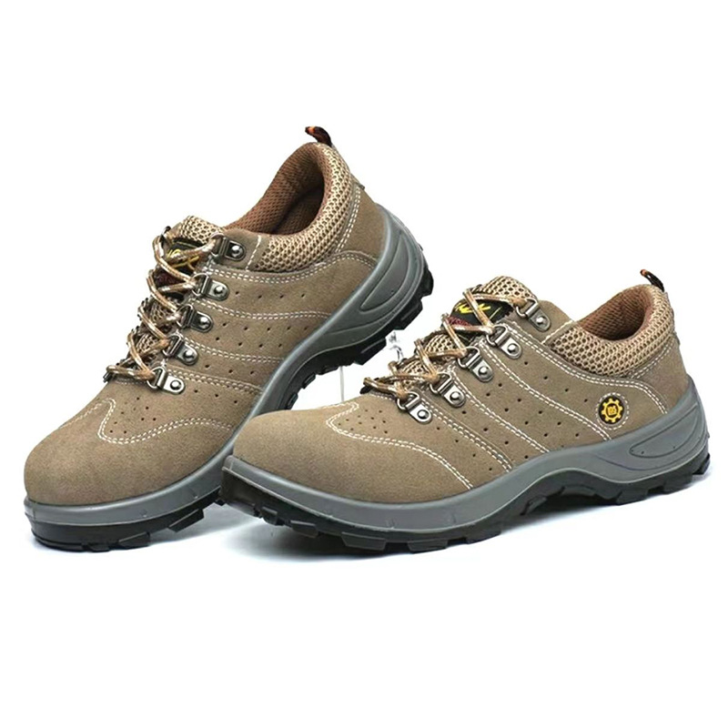 Manufacturer Breathable Work Shoes Pu ESD Safety Shoes Labor Protection Shoes Anti-Smash and Anti-Puncture Safety Shoes Wholesale