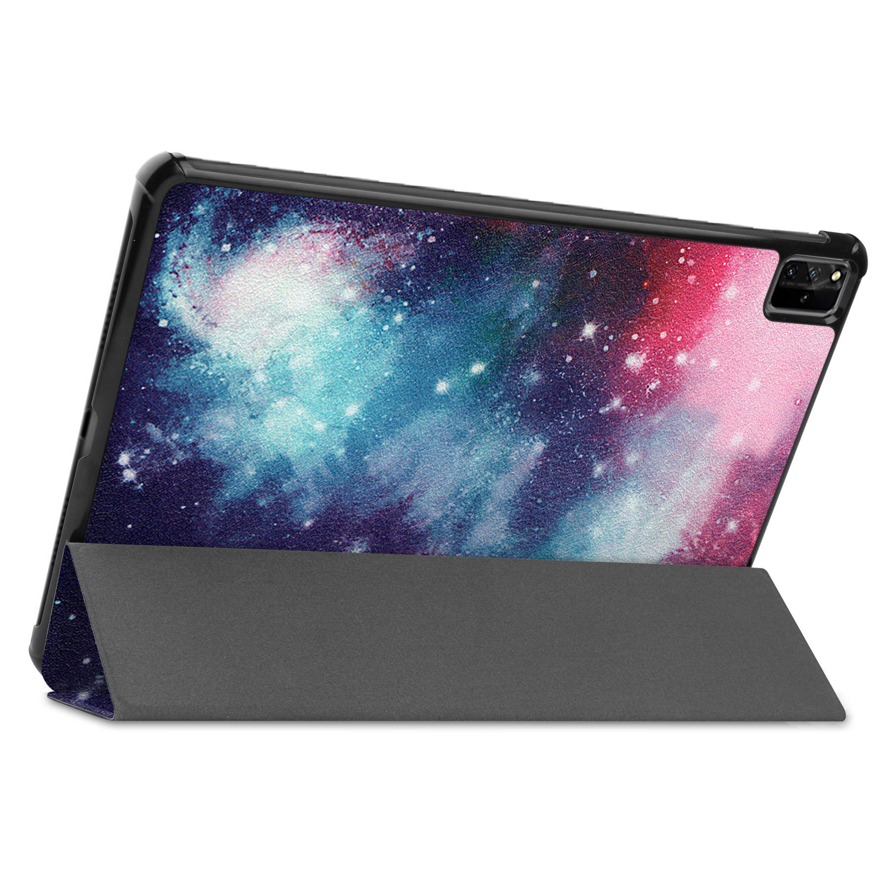 适用新款华为matepadpro12.6平板保护壳三折彩绘12.6英寸保护套壳