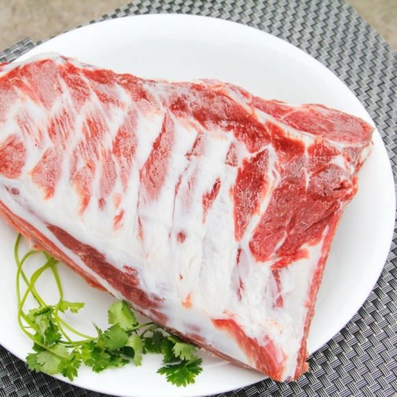 无脊骨猪精排直排乡村小排骨新鲜猪肋排中段批发混批一件代发