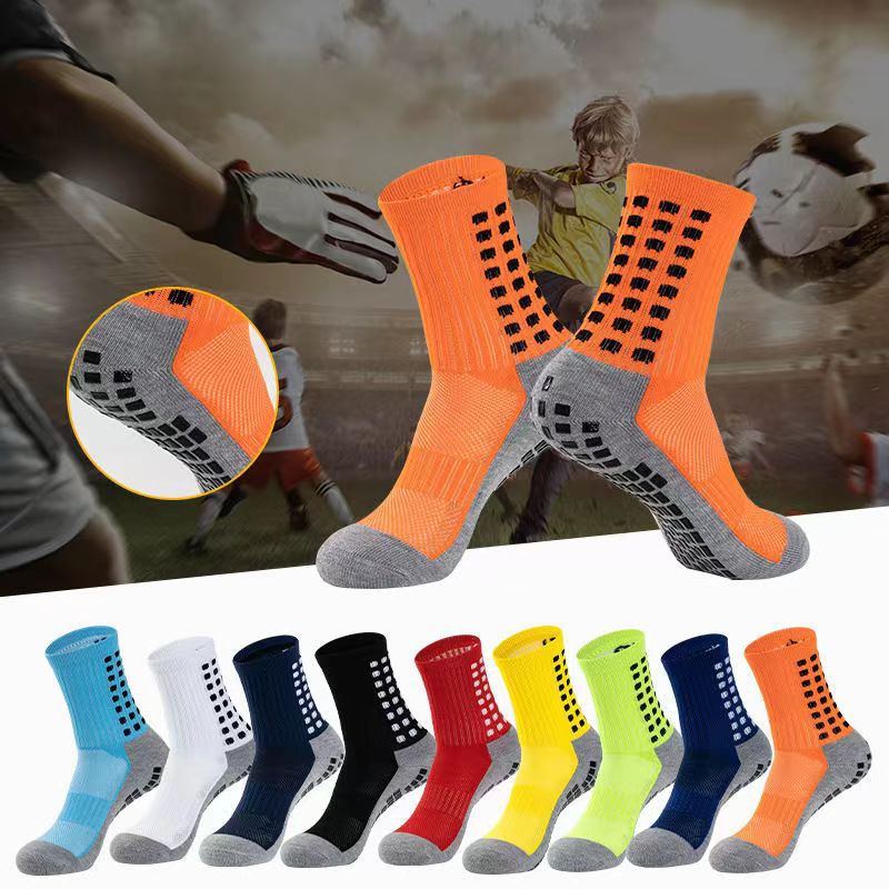 Thick Towel Bottom Wear-Resistant Dispensing Soccer Socks Basketball Socks Running Gray Socks Cotton Base Elite Sports Thickening Socks