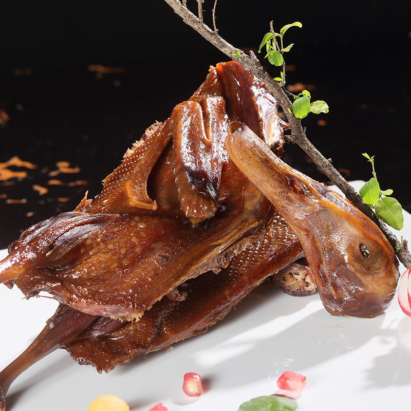 藤桥温州特产整只鸭酱油鸭风干原味烤鸭浙江熏鸭新年礼物过年年货