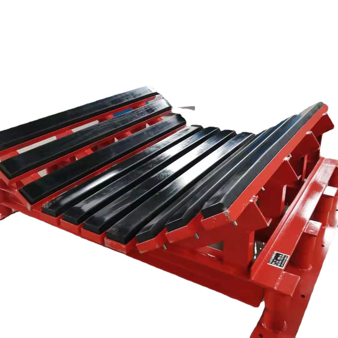 山东厂家直供阻燃缓冲床可制做高分子皮带复合式重型矿用缓冲床