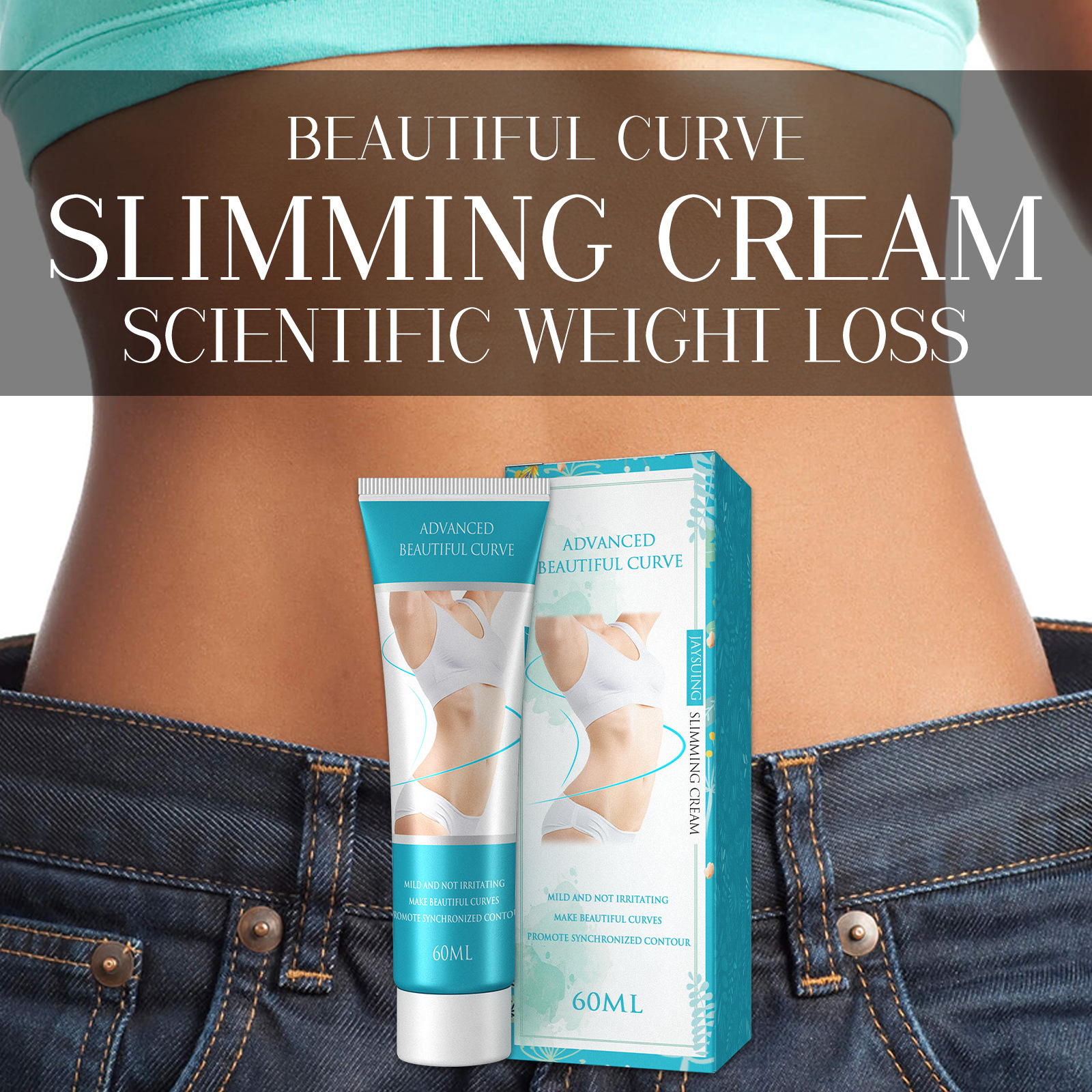 Foreign Trade Cross-Border Slimming/Shaping Cream Moisturizing Moisturizing Refreshing Gentle Nourishing Body Shaping Slimming Cream Body Care