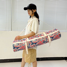 流行健身包2022瑜伽垫包时尚防泼水健身收纳包休闲旅行手提健身包
