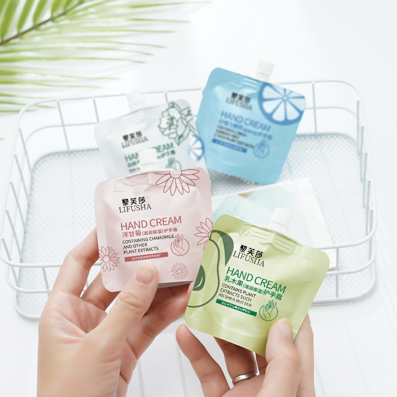 黎芙莎花香植护护手霜袋装手部护理滋润嫩滑护手霜厂家直销现货