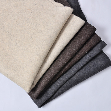 毛毡鞋面料鞋材毛毡纯羊毛毡子鞋面毛毡民族靴蒙古靴鞋材毛毡面料