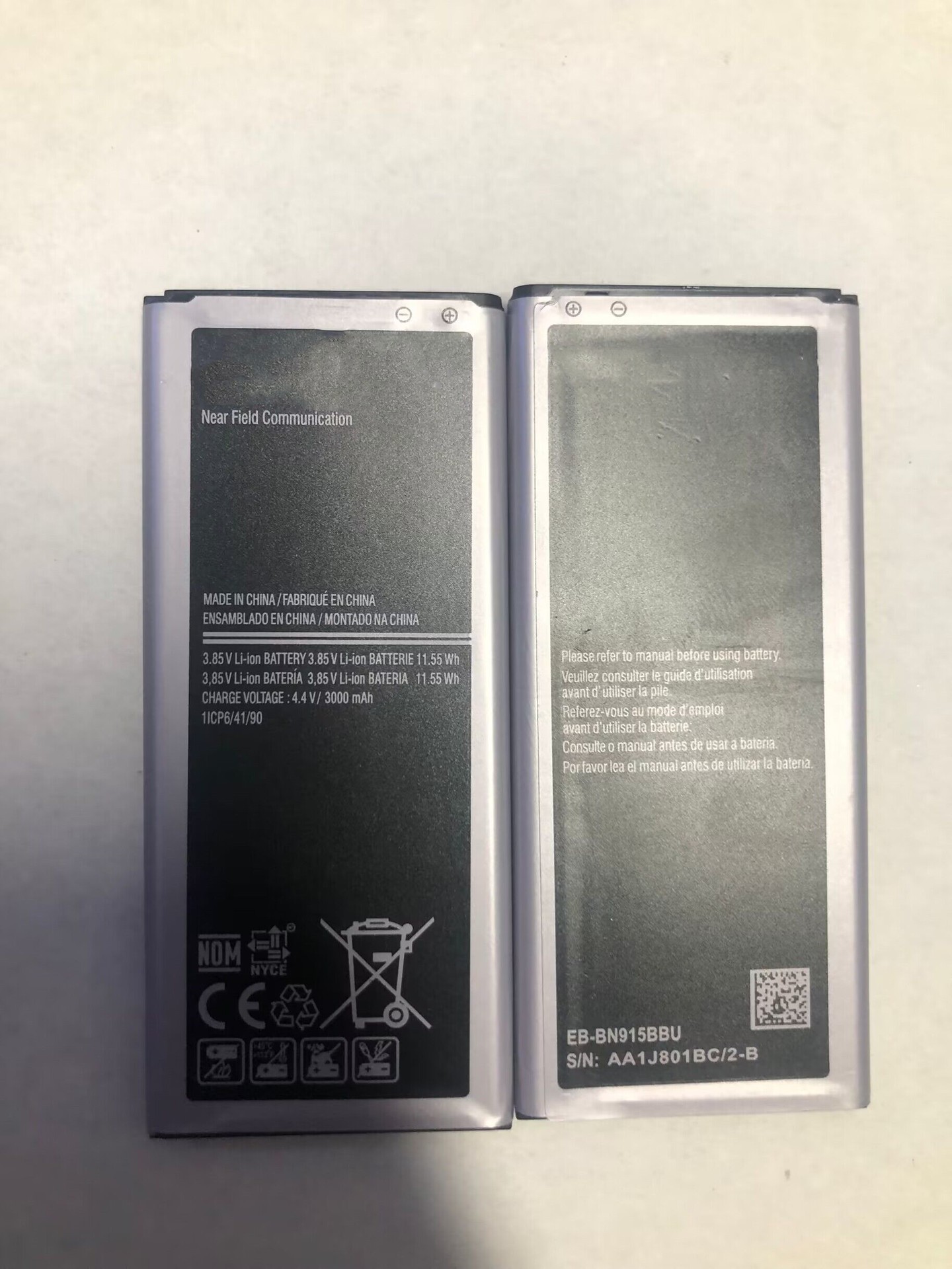 适用于 三星n9150 n915 n915f/a/t/k/l/s/v eb-bn915bbu/bbe 电池