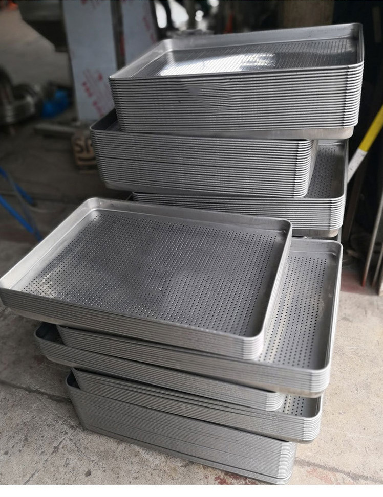 不锈钢烘盘烤盘托盘 热风循环烘箱用烘盘 304不锈钢烘盘