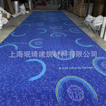 时尚工程满铺地毯商用酒店客房办公舞蹈室家用满铺印花机织毯上海