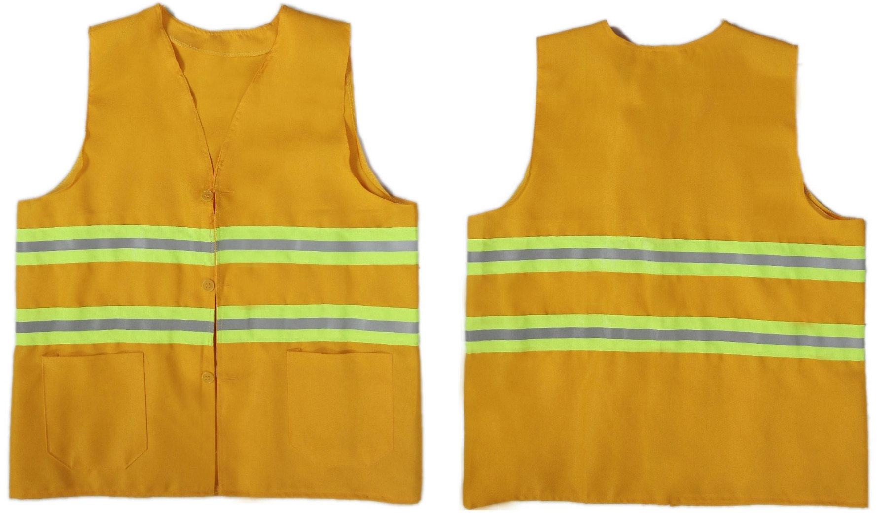 铁路黄马甲交通防护反光背心工作服户外作业广告衫可印字