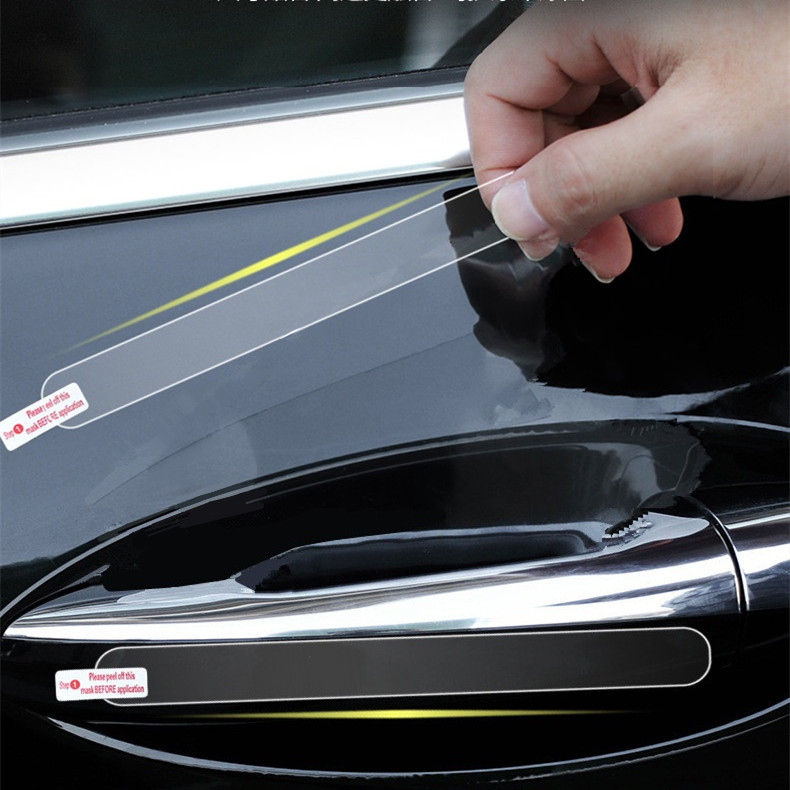车门把手贴防刮隐形车衣犀牛皮透明漆面保护膜汽车门碗拉手防护贴
