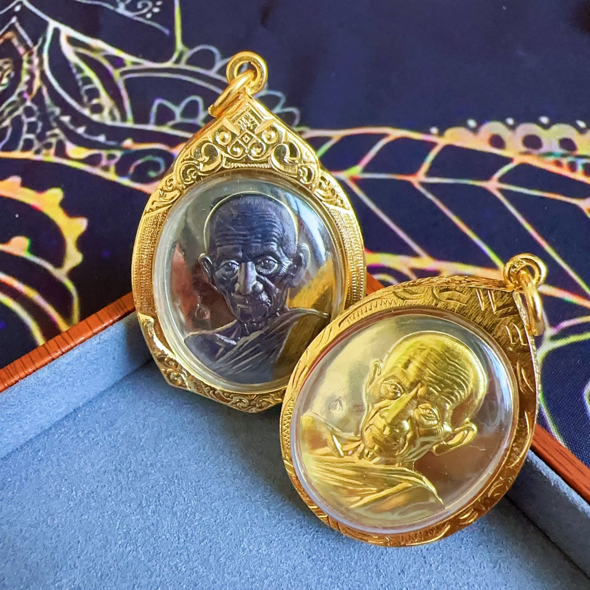 泰国佛牌 龙婆瑞自身 泰泰特色牌牌 原庙真品-阿里巴巴