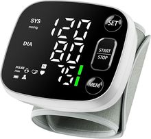 新款腕式血压测量仪外贸亚马逊出口电子血压计CE MDL认证源头厂家